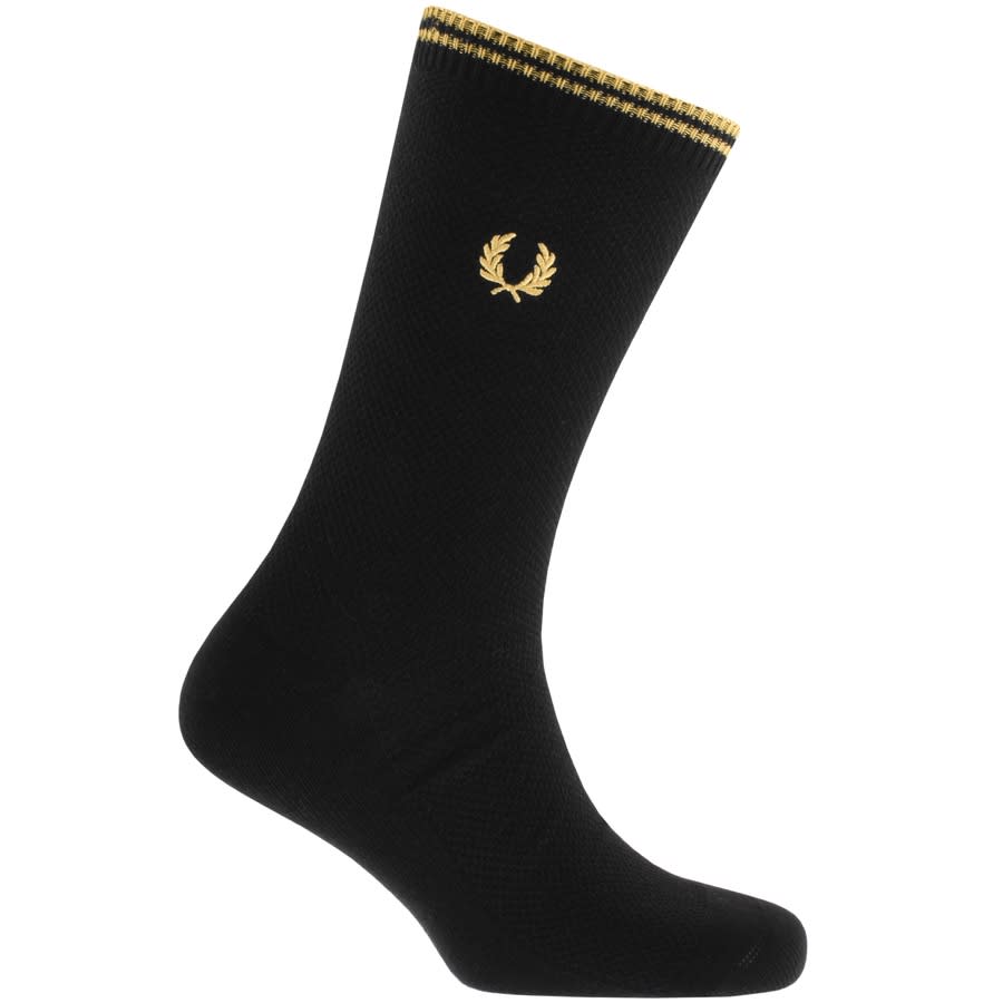 Alternative Image for ProductFred Perry Tipped Socks Black1